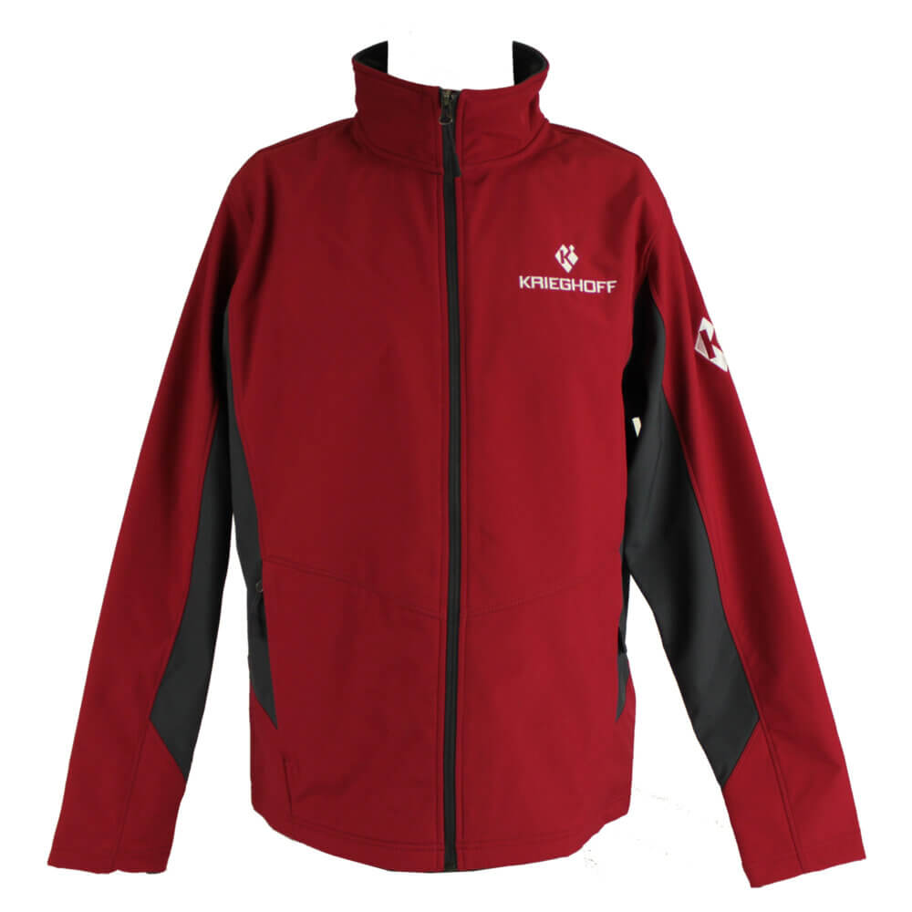 Soft Shell Jacket, Red/Grey