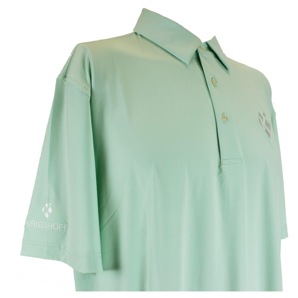 Bamboo Eco Tec Men’s Polo Shirt, Mist