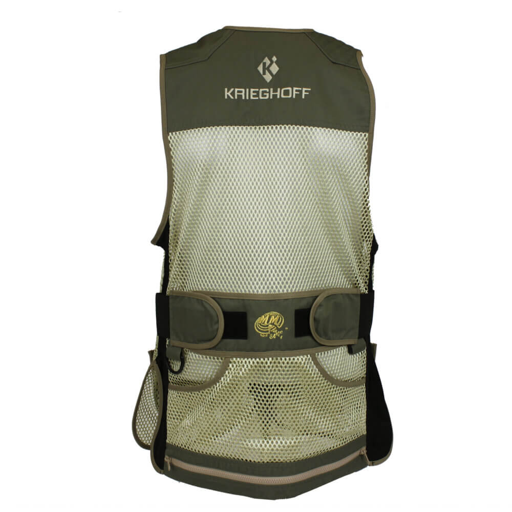 Krieghoff Ladies’ Mesh Vest by MizMac – Right Handed, Sage and Khaki – Medium & XL Only